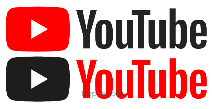 Youtube Transparent logo PNG youtube,social media,videos,transparent,logo,google,black,white,HD,PNG